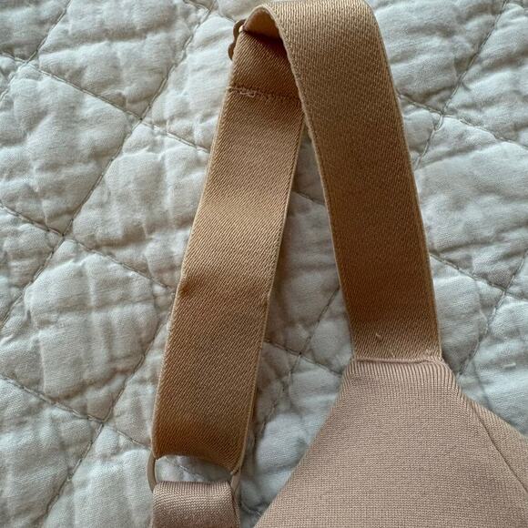 AUDEN Lightly Lined Wirefree Bra Nude Sz 36DD Intimates Lingerie Full Coverage - Picture 5 of 8